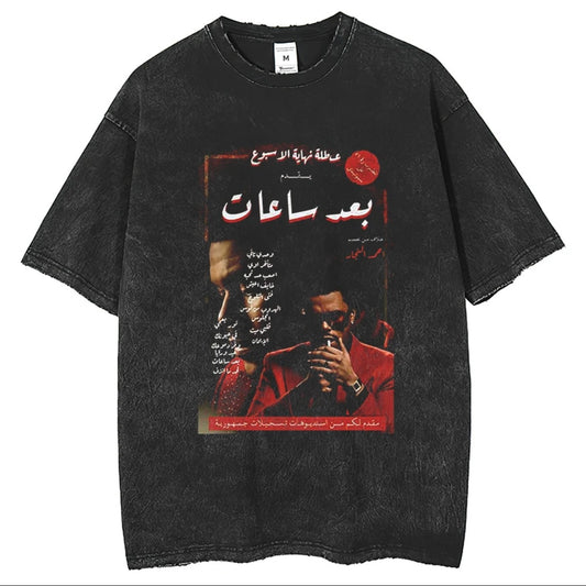 The weeknd XO after hours album luxury vintage style T-shirt