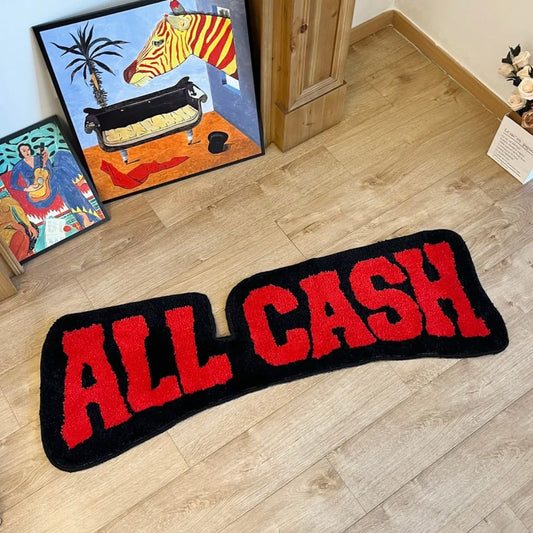 All cash handmade luxury rug